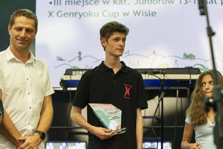 Adam Hadaszczak z wyróżnieniem